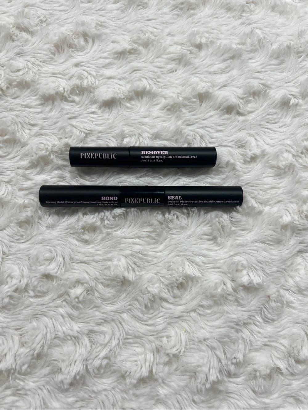 PINKPUBLIC Lash Bond and Seal Duo in Black and Remover